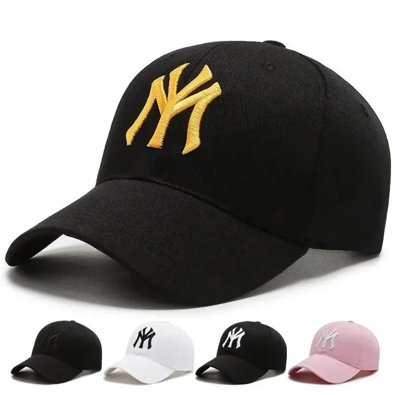 1PC Unisex Casual Baseball Caps Brief Stickerei Hip-hop Hüte Frühling Herbst Im Freien Einstellbare Trucker Caps Sonnenschutz Hut