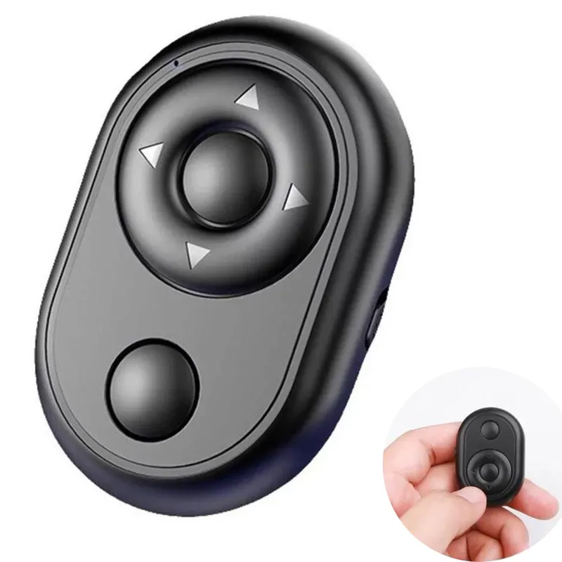 Bluetooth-Kamera-Fernbedienung für iOS/Android-Telefone. Klicken Sie auf Fotos und Videos, Mini-Wireless-Telefon, mobiler E-Book-Seitenwender