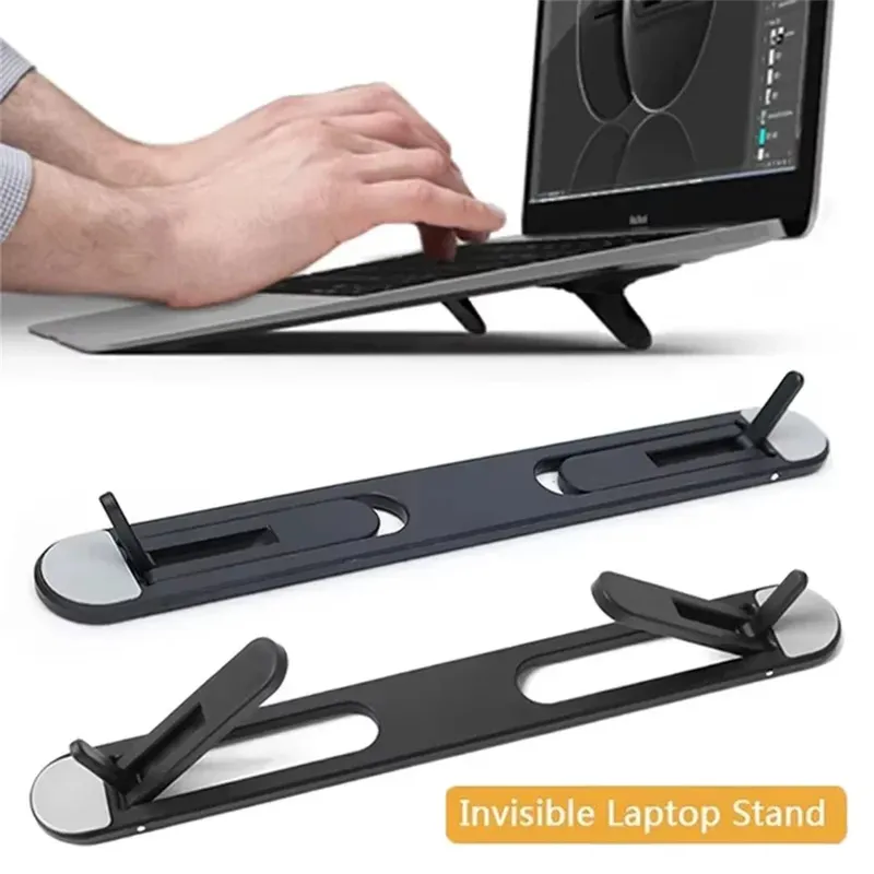 Universeller Laptop-Halter für MacBook Pro 13 15, Air, Lenovo, Samsung, Notebook, Kühlpad, unsichtbare Laptop-Halterung