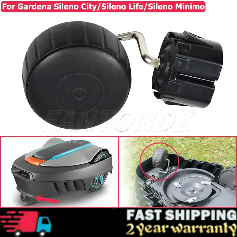 Für Husqvarna Automower 305 310 315 405X 415X Rasenmäher Vorderrad für Gardena Sileno City / Sileno Life / Sileno Minimo