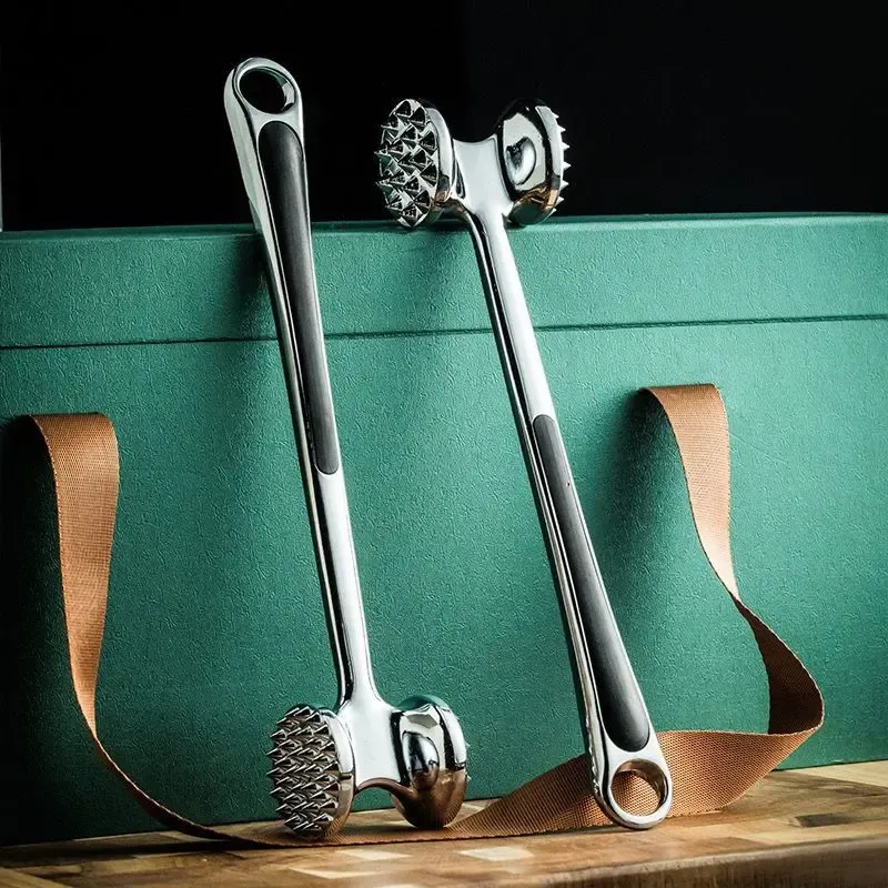 Aluminium Steak Metall Hammer Heavy Duty Fleischklopfer Schwere Langlebige Doppelseitige Fleischklopfer Haushalt Küche Werkzeuge