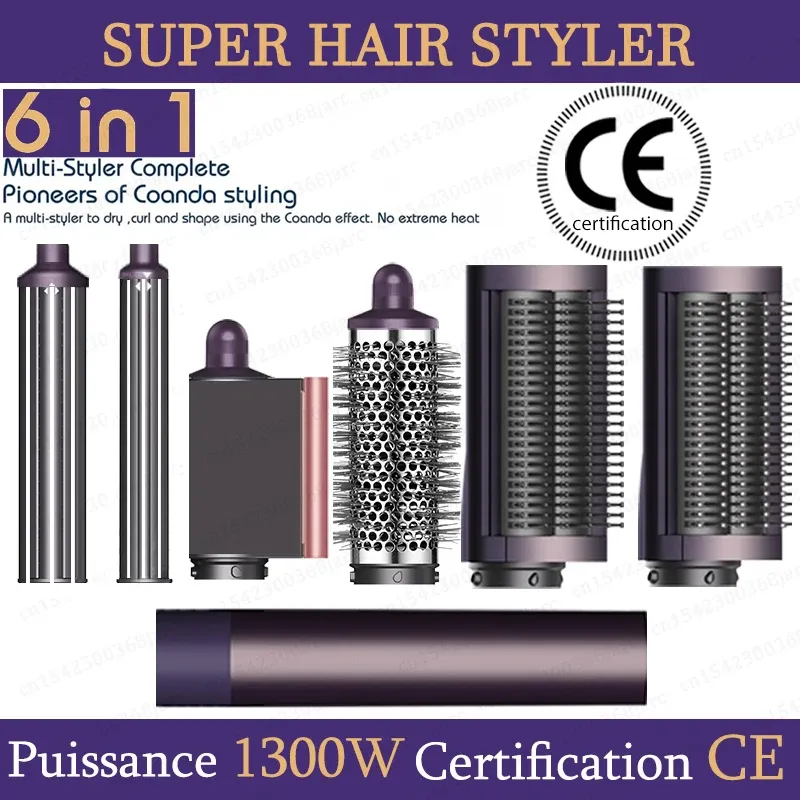SenCiciMen X9 Multi Haar Styler Lockenstab Haar Heißluft Pinsel Curling Barrel Haartrockner Salon Professionelle Lockiges Haar Styler