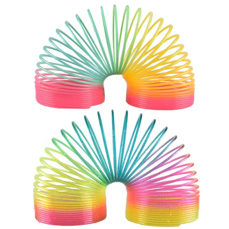 Farbe Magie Bounce Spielzeug Brettspiele für Kinder Anti-stress Magie Ring Frühling Regenbogen Brettspiel Kinder Kreative Lustige Geschenke