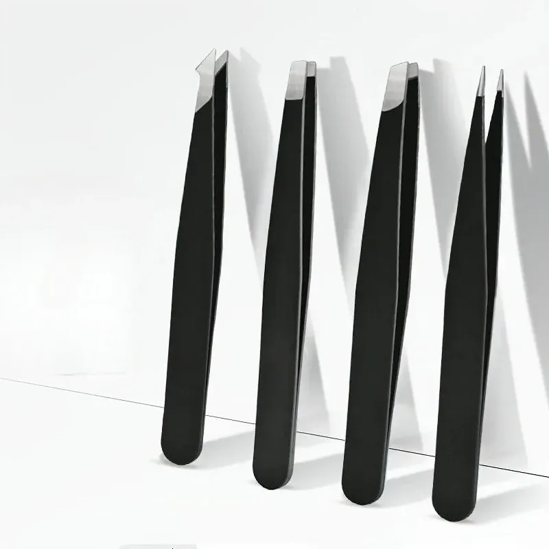 1/4 stücke Edelstahl Augenbraue Trimmen Clip Professionelle Pinzette Set Sehr Präzise Gesichts Haar Remover Zangen Schönheit Make-Up-Tool - 2.52 EUR