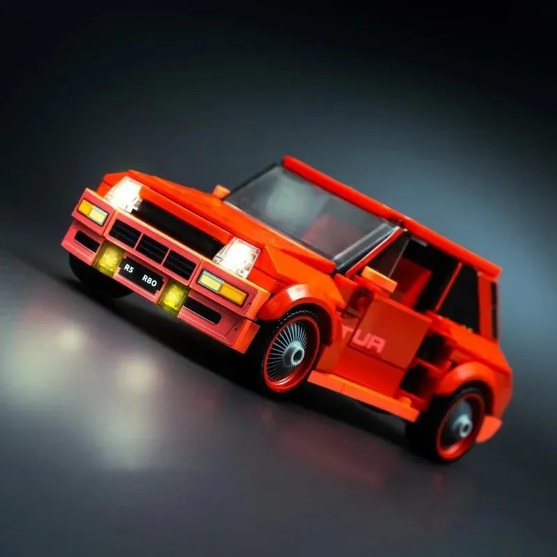 340PCS MOC klassisches auto beliebte fließheck modell DIY montage baustein spielzeug kinder geburtstag geschenk