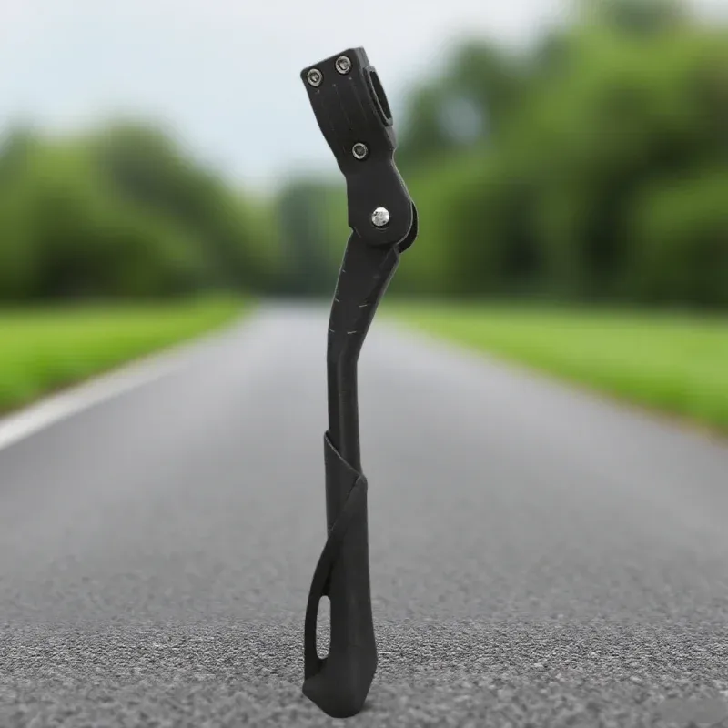 Verstellbarer Fahrradständer aus Aluminiumlegierung, Seitenständer für MTB, zusammenklappbares Elektrofahrrad, Schneefahrzeuge, 24–29 Zoll, universelle Passform