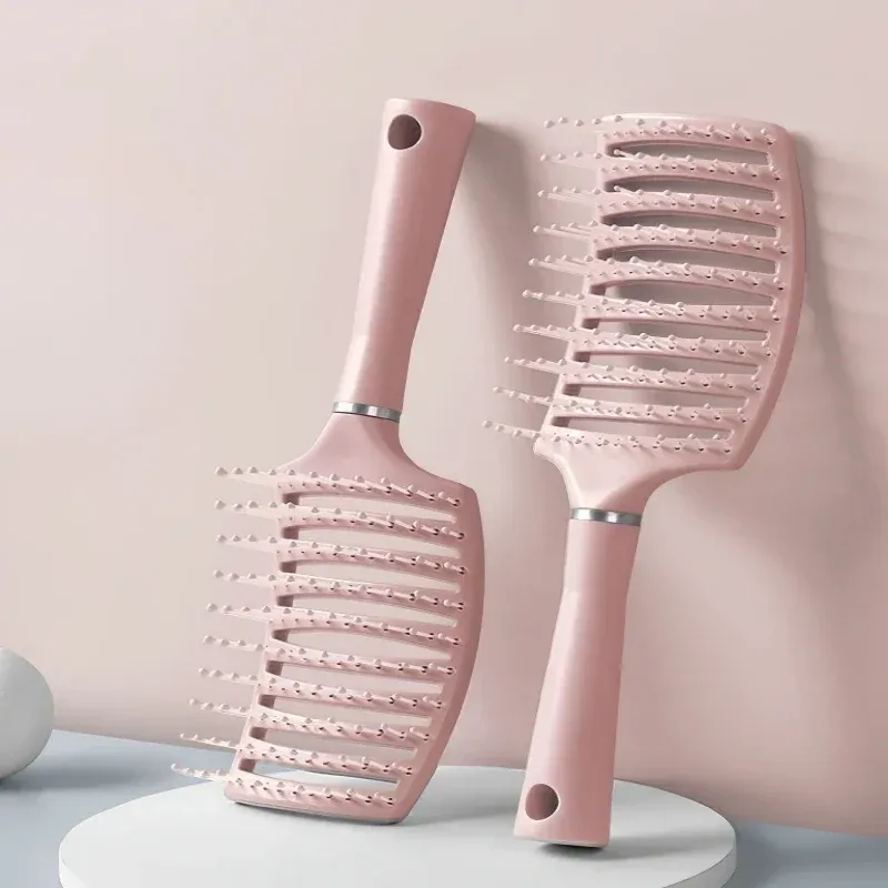 Haarbürste, Luftkissenkamm, flauschig, Anti-Haarausfall, Massage-Haarbürste für alle Haartypen für langes, dickes, dünnes, lockiges Naturhaar