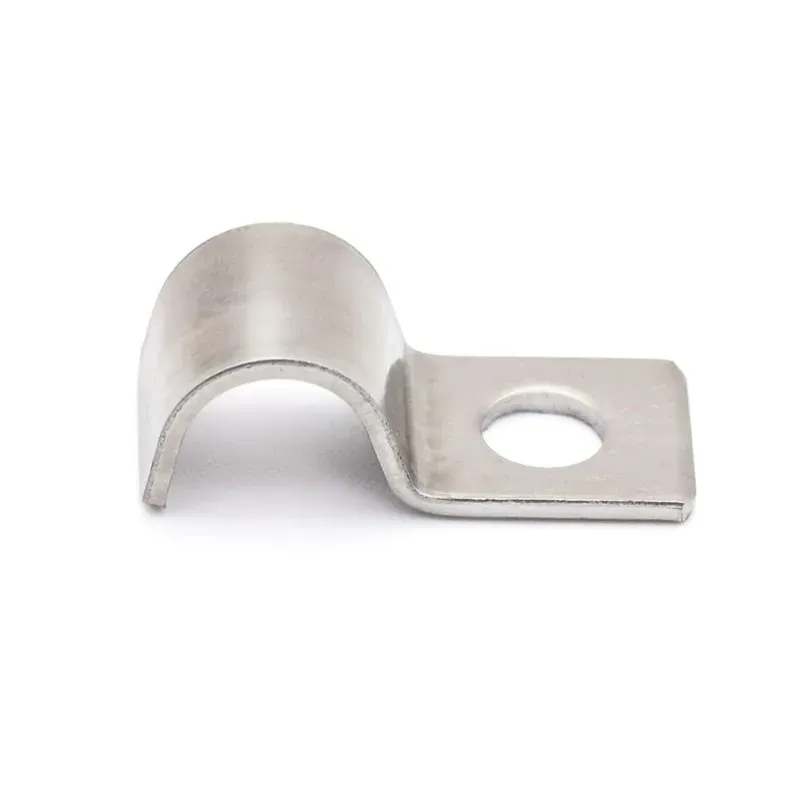 50 Stück Einloch-Kabelklemmen, Metallkabelhalter, Kabelklemmen für die Unterputzmontage des Kabels, Durchmesser 10 mm