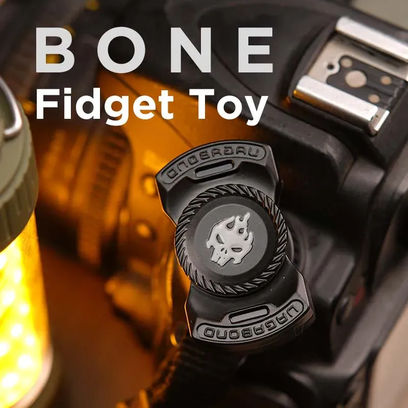 ADHS Focus Tool EDC Fidget 3-in-1 Fidget Toy Magnetischer Spinner Push Play Gadget Stressabbau für Angst Kinder Erwachsene