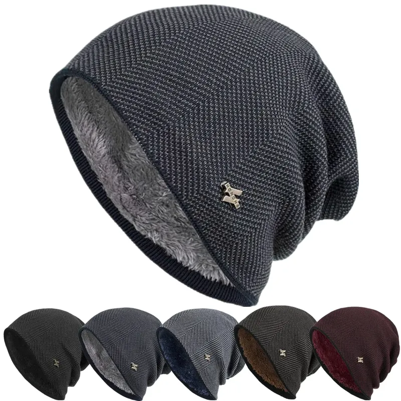 Heißer Verkauf Unisex Warme Winter Hut Mode Männer & Frauen Einfache Stil Dicke Gestrickte Hut Outdoor Sport Ski Beanie Hüte
