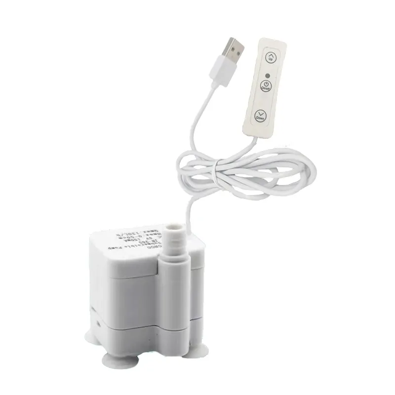 Leise USB Aquarium Aquarium Filtration Pumpe Haustier Brunnen Tauch Einstellbare Fluss Wasser Zirkulation Pumpe Wired Controller