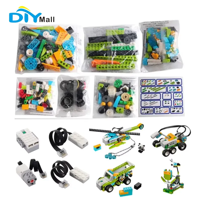DIYmall ed-kompatible We-Do 2.0 Programmiersteine Tech Toys für die STEM-Bildung und Intelligenzentwicklung