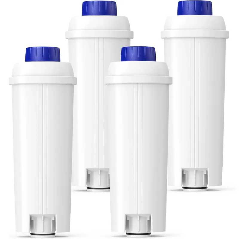 DLSC002 Wasserfilter-Ersatz, kompatibel mit Delonghi Kaffeemaschinenfilter, Aktivkohle-Entfrärter für De'longhi