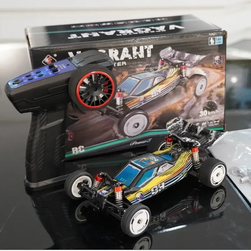Wltoys 244016 Ferngesteuertes Hochgeschwindigkeits- und 1:24 elektrisches, wettbewerbsfähiges, ferngesteuertes Hochgeschwindigkeits-Spielzeugauto, ferngesteuertes RC-Modell, Weihnachtsspielzeug