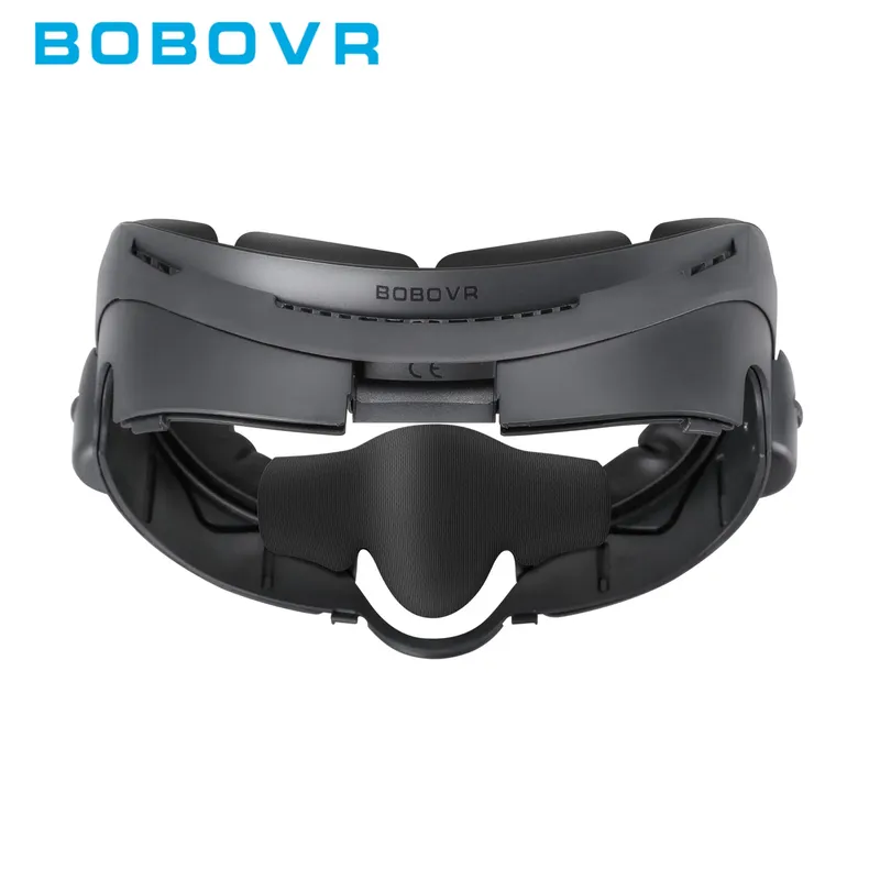 BOBOVR F3 Gesichtsschnittstelle, kompatibel mit Quest 3 Gesichtsschutzpolster mit 3-Kanal-Belüftung, verstellbares FOV VR-Zubehör