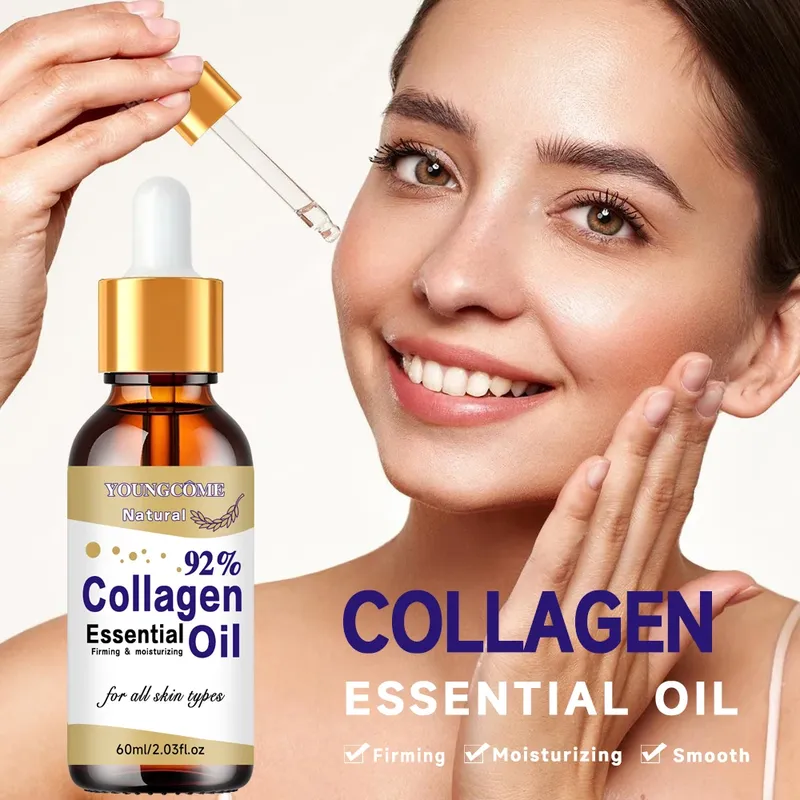 Kollagenpeptid – Anti-Aging-Kollagenserum zur Gesichtsaufhellung, reduziert feine Linien und Falten, heilt und repariert die Haut
