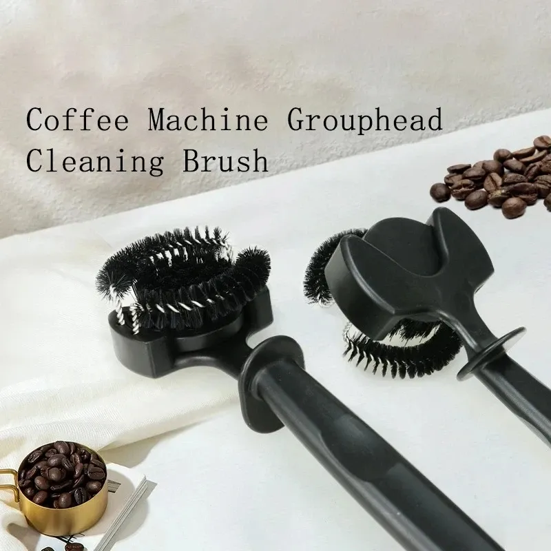 Kaffeemaschine Pinselreiniger 51mm 58mm Espresso Gruppe Brühkopf Reinigung für DeLonghi Breville Maker Barista Zubehör Werkzeug