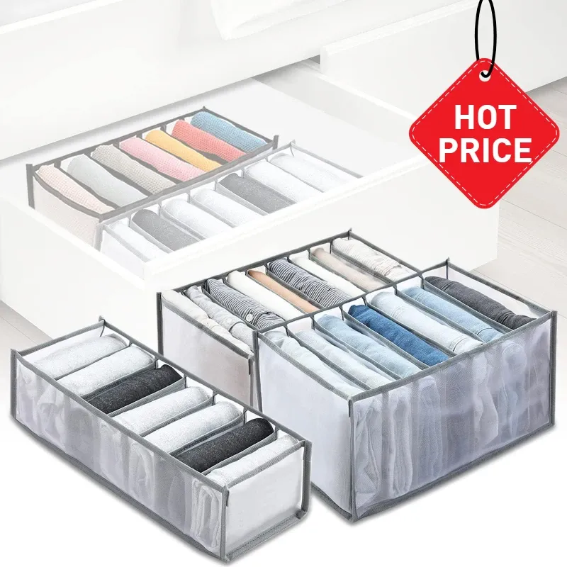 Unterwäsche Schublade Organizer Aufbewahrungsbox faltbare Schrank Organizer Schublade Teiler Aufbewahrungsboxen für Unterhosen Socken BH