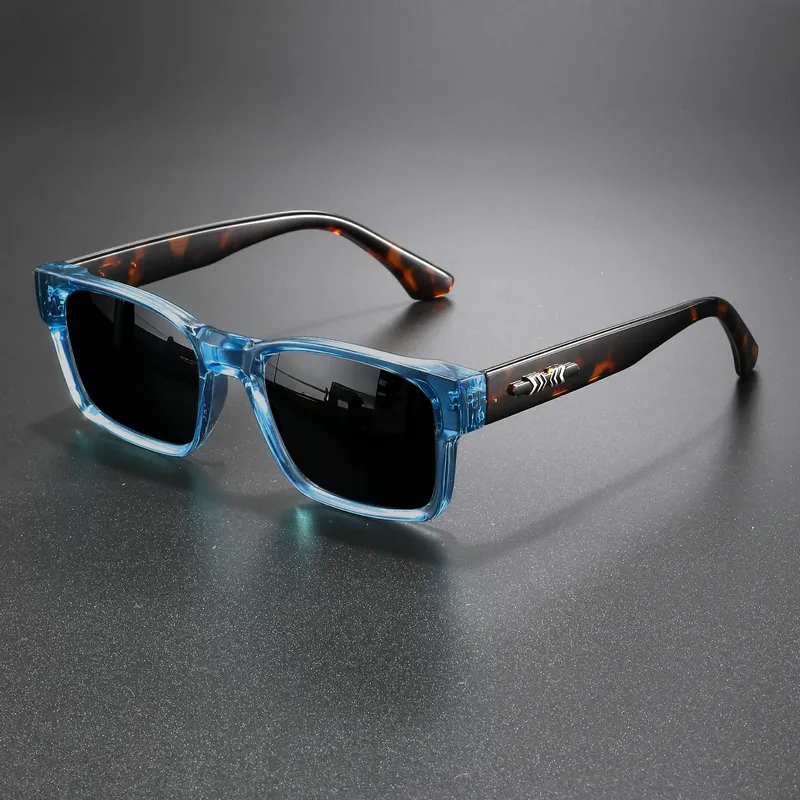 Retro-Punk-Mode-Sonnenbrille – quadratischer Schutzrahmen, UV400, Unisex für Outdoor-Abenteuer und lässigen Stil