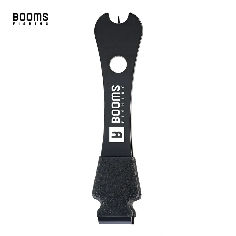 Booms Fishing FC2 Fly Lines Schere Mini Sub-Line Cutter Edelstahl Clipper mit Retractor Fly Fishing Tackle Tool
