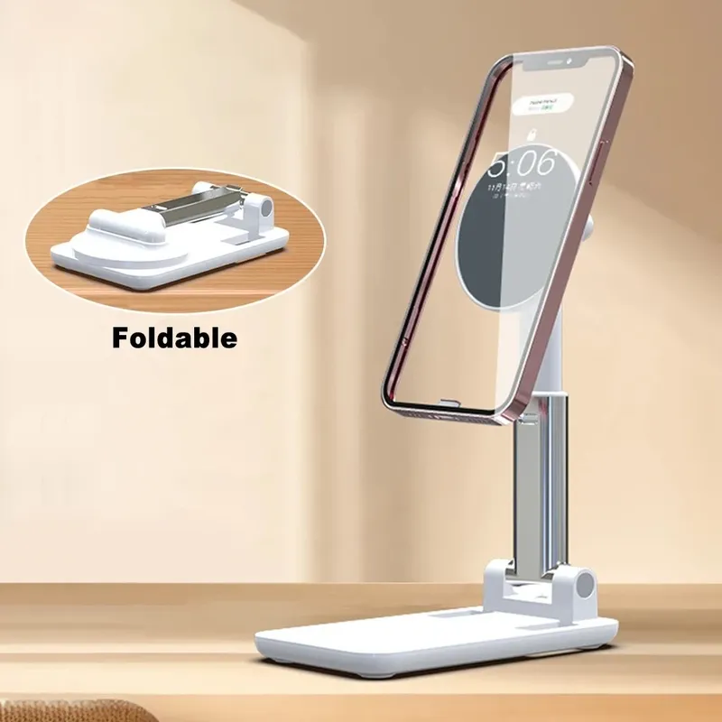 Magnetischer Handyhalter, tragbarer, faltbarer Desktop-Ständer für Mobiltelefone, höhenverstellbare Handyhalterung für iPhone Samsung