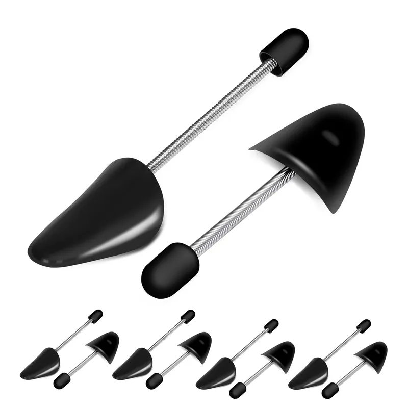 5-Paar Schuhspanner für Schuhe, Baumformer, Kunststoff, verstellbare Länge, für Herren/Damen, Schuhspanner, Keilrahmen, Stiefelhalter, Organizer