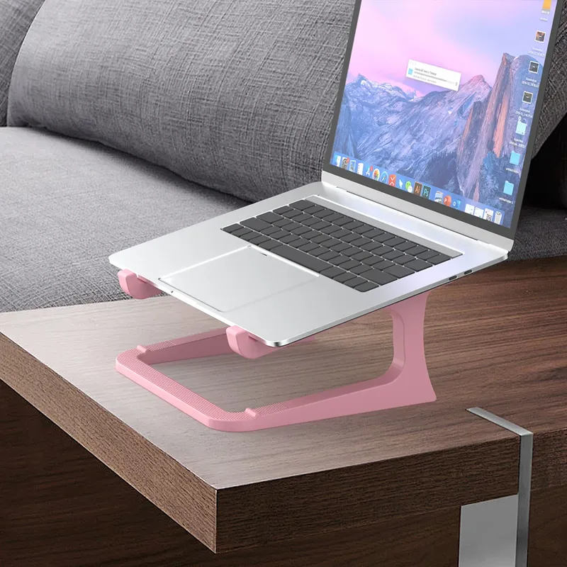 Ergonomischer Laptopständer mit Tastaturständer – tragbarer Desktop-Lift, geeignet für MacBook, PC, Tablet – robust
