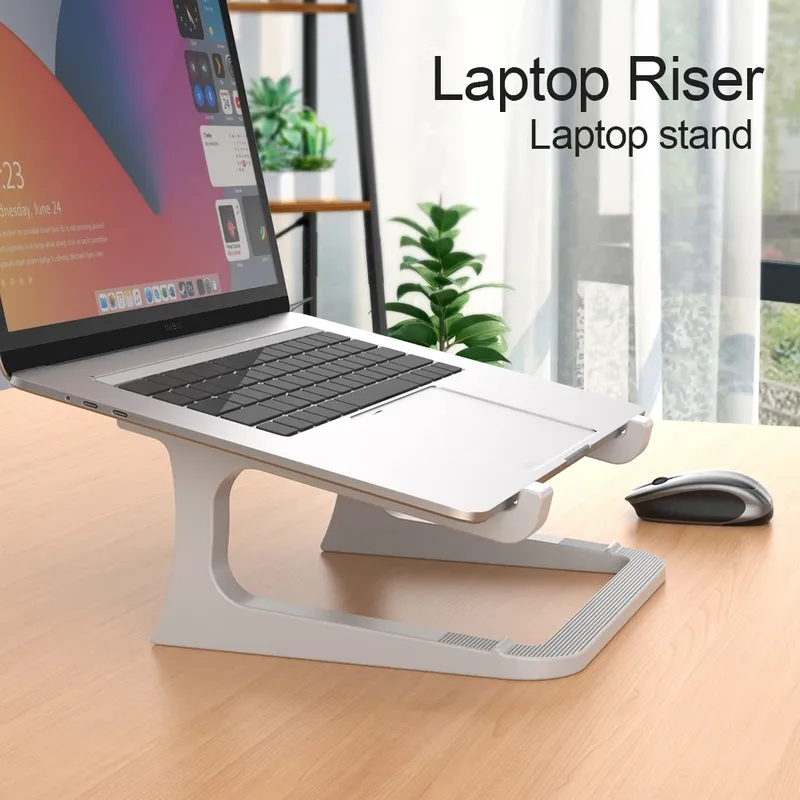 Ergonomischer Laptopständer mit Tastaturständer – tragbarer Desktop-Lift, geeignet für MacBook, PC, Tablet – robust