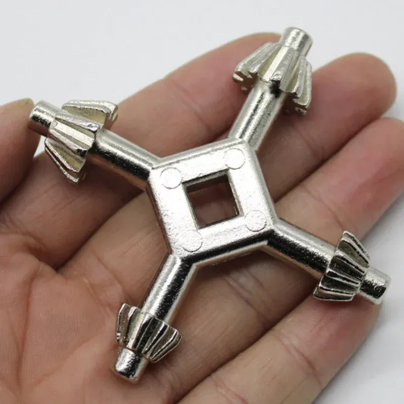 1 STĂCK 4 in 1 Universal Bohrfutter SchlĂŒsselschlĂŒssel Set Multifunktionswerkzeug fĂŒr Bohrmaschine Handwerkzeuge Schnellwechseladapter