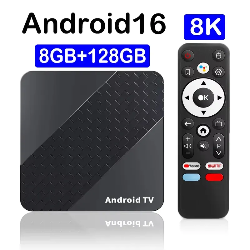 YOZHIXU Smart TV Box X10 RK3518 Android 16 Streaming Media Player Quad Core Cortex A53 Ram 4 GB 8 GB Rom 64 GB 128 GB Set-Top-Box
