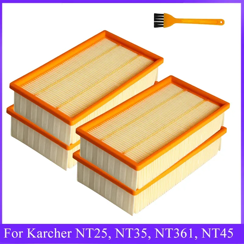 Für Karcher NT25, NT35, NT361, NT45, NT55, NT611 HEPA-Filter Ersatzteile Staubsauger Zubehör Waschbarer Hepa-Filter