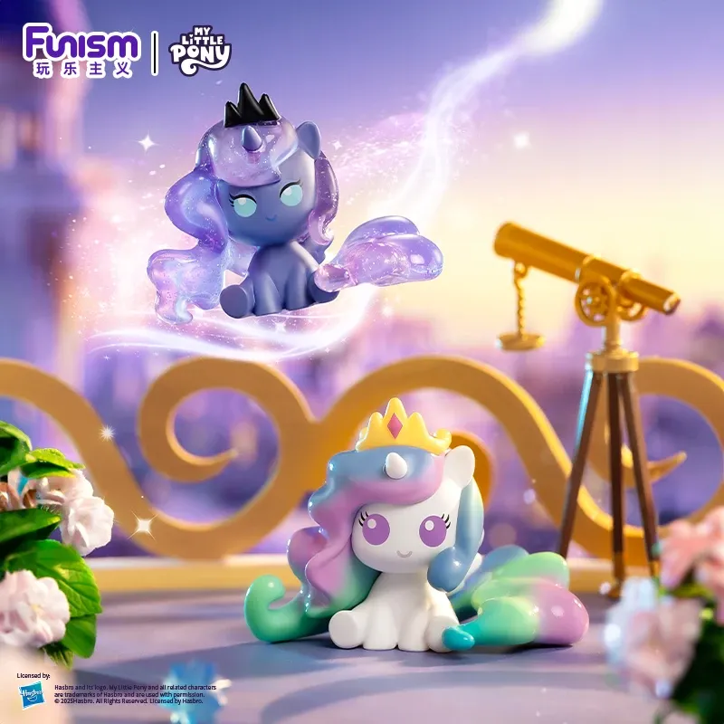 FUNISM Original Echte My Little Pony Freundschaft Ist Magie Serie Magische Flasche Blind Box Nette Korn Figuren Ornament Spielzeug Geschenk
