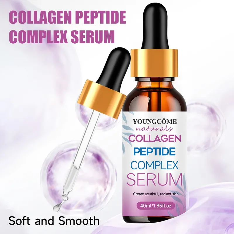 Kollagen-Faltenentferner, Gesichtsserum, Lifting, Straffung, Verblassen feiner Linien, Anti-Aging-Essenz, Aufhellung, Aufhellung, nährt die Hautpflege