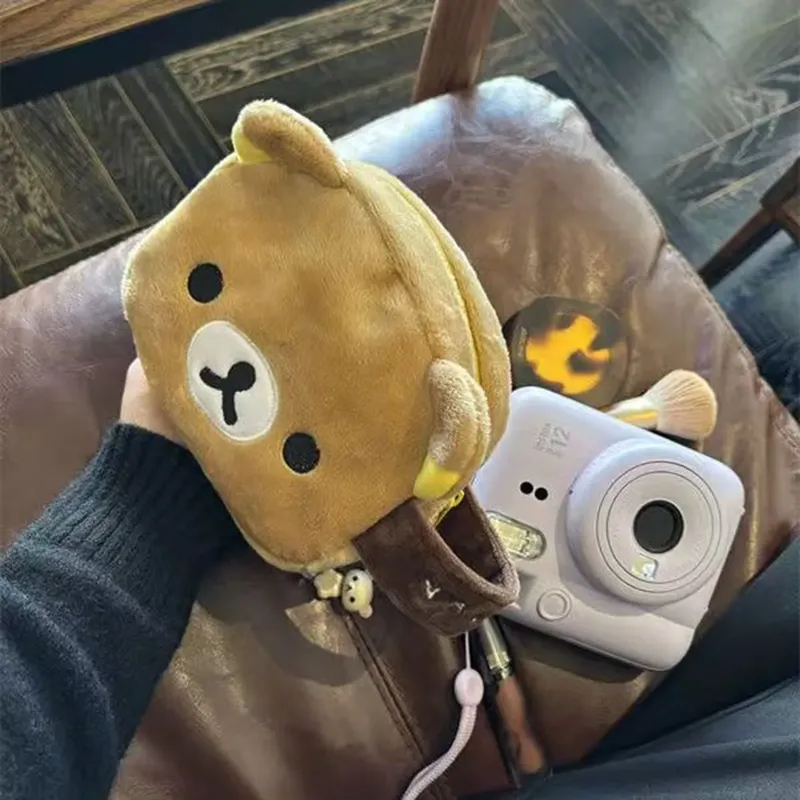 Kawaii Rilakkuma Make-up-Tasche, verschiedene Aufbewahrungstasche, für Reisen, große Kapazität, tragbar, zum Aufhängen, Kulturbeutel