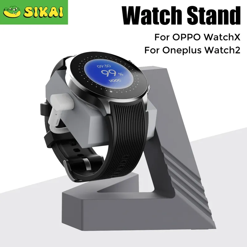 Uhr Ladestation Für OPPO WatchX/Oneplus Watch2 Smart Uhr Dock Halter Ladegerät Stehen Mit OPPO WatchX Kabel