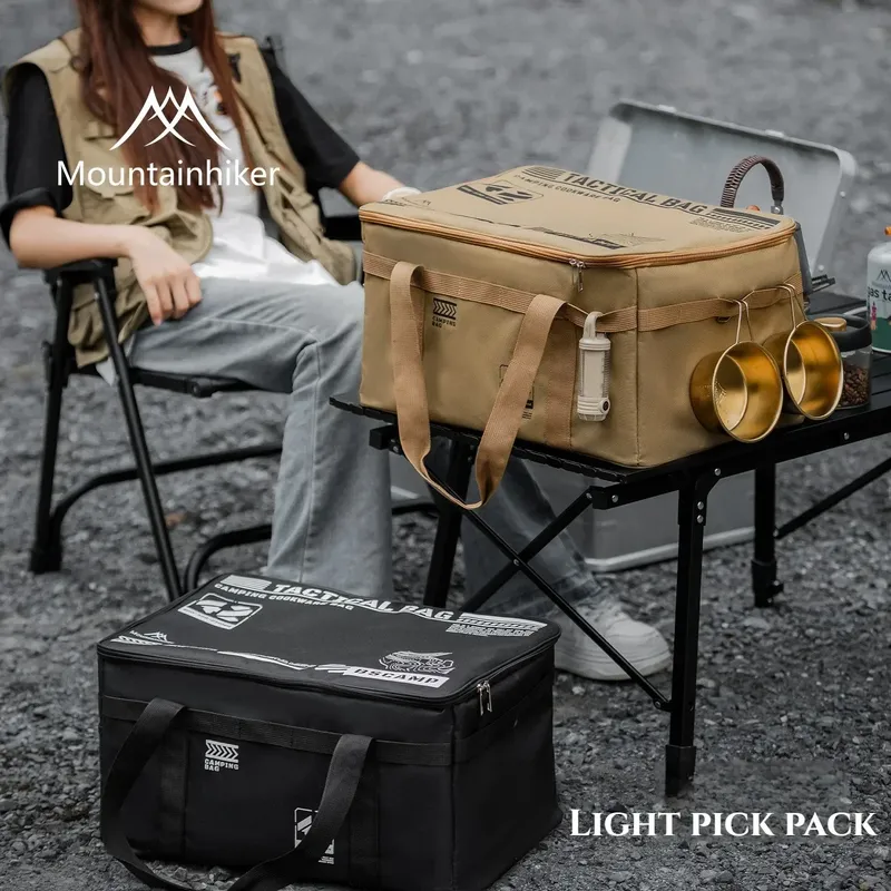 30-42L Taktische Camping-Multifunktionstasche - Isolierte Faltbox für Picknick, Geschirr & Feldausrüstung Wasserdicht