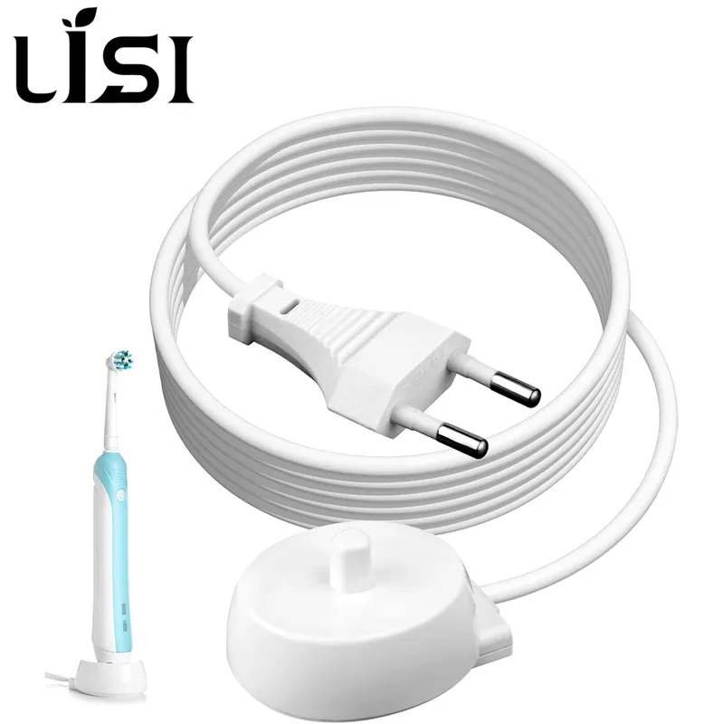 LISI Ladestation passend für Oral B elektrische Zahnbürste iO Serie 3, 4, 5, 6, 1000/3000/5000/7000, wasserdichte induktive Ladestation