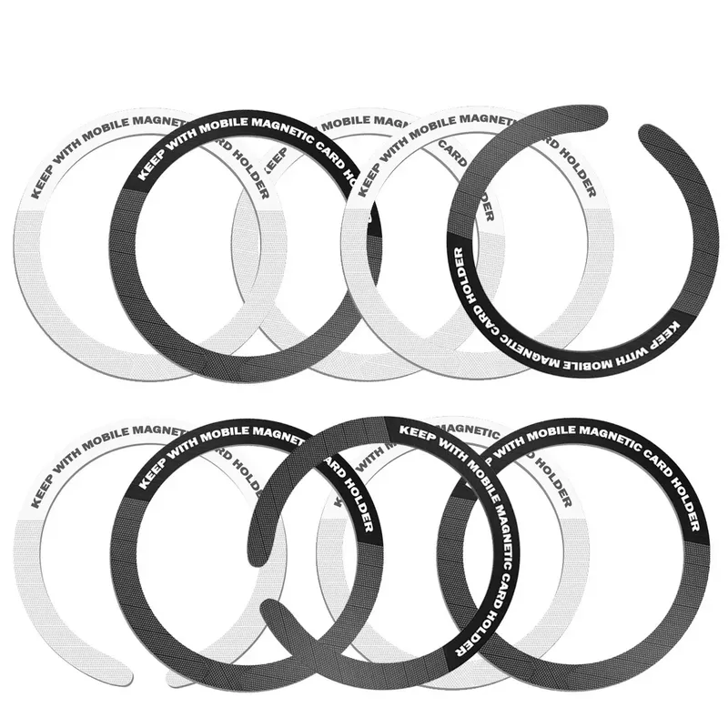 Metallplatte im Auto Ring für Magsafe Wireless Charging Universal Handy Magnethalter Metall Aufkleber Blatt für iPhone Xiaomi