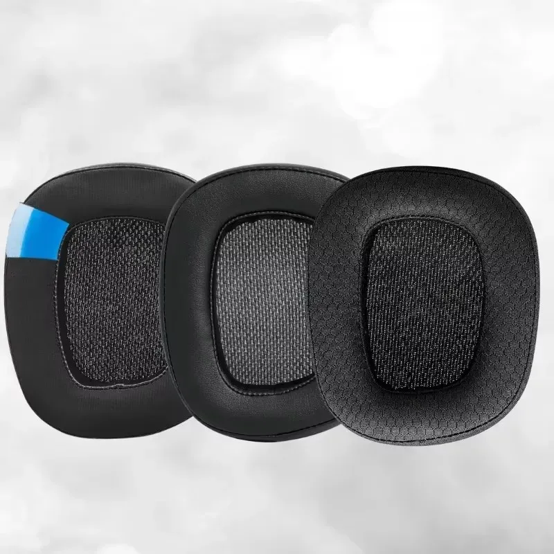 Für Logitech G533 G633 G935, Gaming Headset Ohrpolster G231, G433, G533, G633, G635, G933, G935 Kopfhörer Erweiterte Mesh-Stoff-Ohrenschützer
