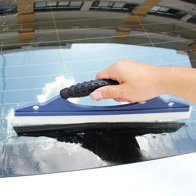 CHTNBO Wasserwischer, Silikagel-Wischer, Auto-Wischerbrett, Silikon, Autos, Fensterwäsche, sauberer Reiniger, Wischer, Rakel, Trocknen, Auto-Reinigung