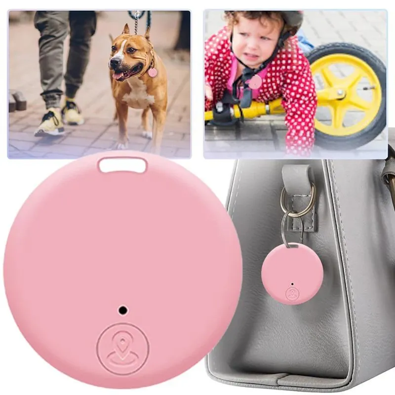 Anti-Verloren Gerät Drahtlose Haustier Kinder Brieftasche Tracking Locator Bluetooth 5,0 Tragbare Smart Finder Kleine GPS Tracker Für Handy