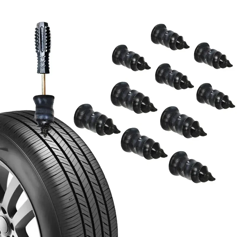 10-30PCS Vakuum Auto Reifen Reparatur Gummi Nagel Set Universal Reifen Schraube Tubeless Reparatur Werkzeuge Zubehör Kit für motorrad Lkw