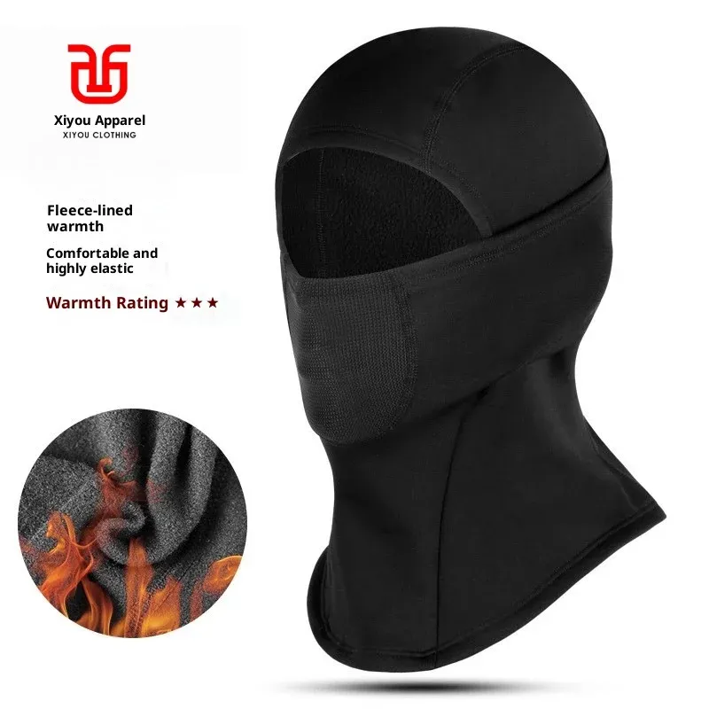 Winterkletter-Halsmanschette, Fahrrad-Sturmhaube, Outdoor-Motorrad-Gesichtsmaske, wind- und kältebeständige Ski-Kopfbedeckung.