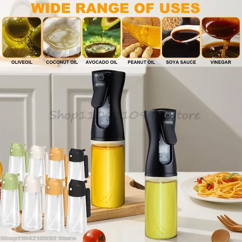 Kunststoff Spray Öl Sprayer Flasche Spray Öl Spender Öl Jar Menage BBQ Küche Backen Braten Picknick Küche Werkzeug