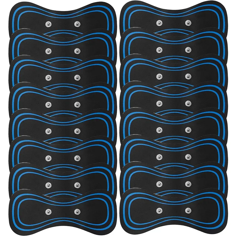 10/20Pcs EMS Neck Massage Patch Ersatz Trainer Hüfte Exerciser Abnehmen Zehn Körper Massager Gel Pads Muskel Stimulator aufkleber