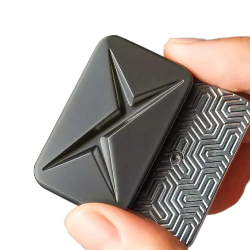EDC Fidget Sliders Slider Metall Fidget Toys Stressabbau für Erwachsene Magnetisches Metall Infinite Fidget