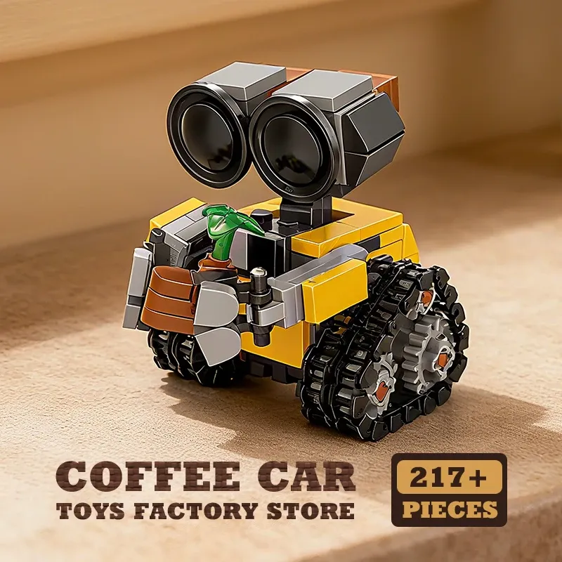 Raum Mini Roboter MOC Bausteine Spielzeug 217Pcs Verfolgt Bot Modell Klassische Film Sci-Fi Blöcke Puppen Kinder Erwachsene weihnachten Geschenke