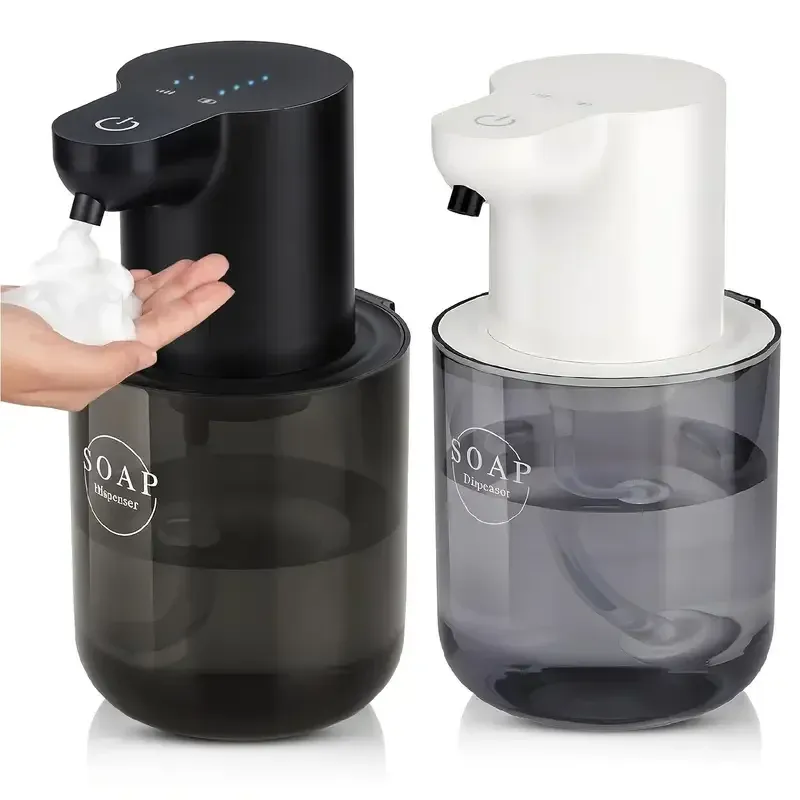 400 ml berührungsloser 4-stufiger, verstellbarer Schaumstoff/Gele-Modell, Arbeitsplatte oder wandmontierter Infrarot-Induktions-Seifenspender mit automatischem Sinn