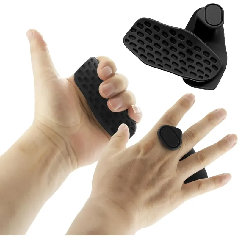Griffkrafttrainer mit Wabenstruktur aus Silikon, Rutschfester Fitness-Zugtrainer für Finger und Hand, für Gymnastik und Protektions-Training