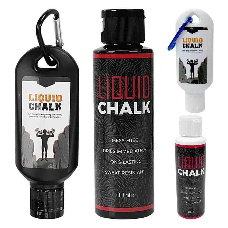 50 ml/100 ml Flüssigkreide Schweißbeständiges Workout Magnesiumpulver Anti-Rutsch-Cremegriff Gewichtheben Klettern Fitnessstudio Sportkreide